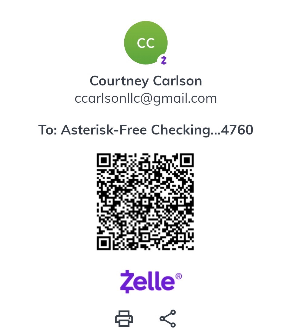 Courtney Carlson Zelle QR code